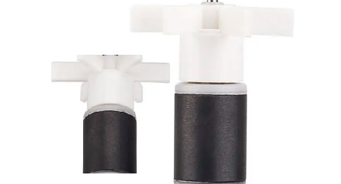 Injeksi Moulded Permanent Hard Ferrite Magnet Disesuaikan 310 KA/M HCB
