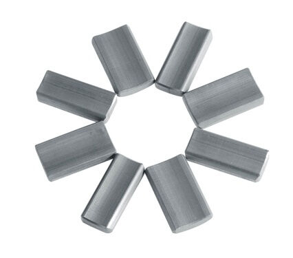 Magnet Ferrit Permanen dengan Koersivitas Intrinsik Tinggi Memberikan Toleransi 005mm dan Sempurna untuk Aplikasi Perangkat Magnetik