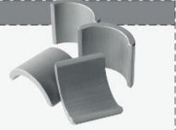Lembar Mag Bersama Disesuaikan Sintered Ferrite Magnet Mobil Wiper IATF16949