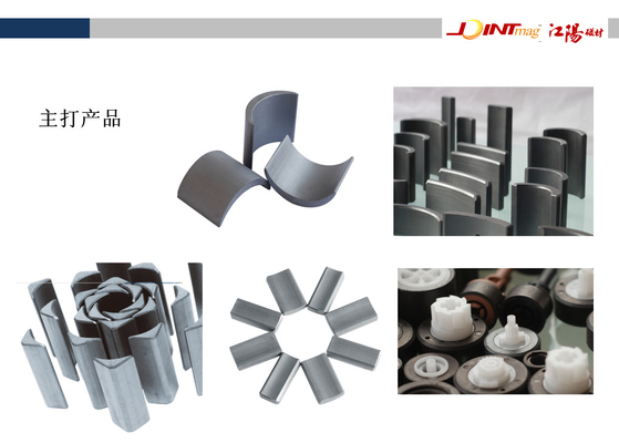 Disesuaikan 6Fe2O3 Y30 Magnet Ferit Permanen Untuk Perangkat Medis TS16949