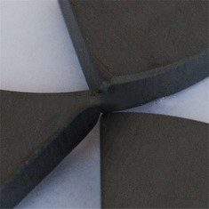 Duct Fan Hard Ferrite Magnet Segmen Busur Blok Kuat Kustom